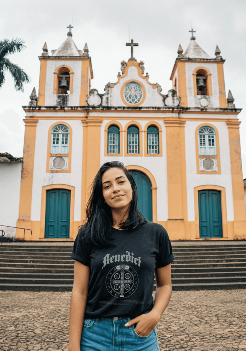 Camiseta Unissex São Bento Gola Redonda